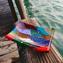 Prato Nuance Long - Multicolor - Vidro Murano Original OMG