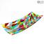 Plate Nuance Long - Multicolor - Cristal de Murano original OMG