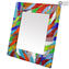 Moldura Nuance - Multicolor - Vidro Murano Original OMG