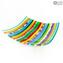 Assiette Nuance - Millefiori - Verre de Murano Original OMG