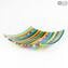 Plate Nuance - Millefiori - Cristal de Murano original OMG