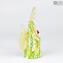 Murrina Millefiori Angel - Vert - Verre de Murano Original OMG