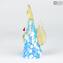 Murrina Millefiori Angel - Светло-голубой - Original Murano Glass OMG