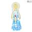 Murrina Millefiori Angel - Light Blue - Original Murano Glass OMG