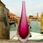 Vase Viper - Purplue Sommerso - Verre de Murano Original OMG