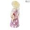 Murrina Millefiori Angel - Pink and Gold -  Original Murano Glass OMG