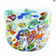 Cubo - Multicolor - Vidro Murano Original OMG