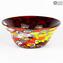 Dish Bowl - Rosso - Vetro di Murano Originale OMG