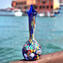 Jarrón Kandinsky - azul - Cristal de Murano original OMG