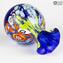 Lily Vase - blau - Original Murano Glass OMG