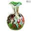 Florero Lily - Verde - Cristal de Murano original OMG