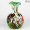 Lily Vase - Grün - Original Murano Glas OMG