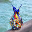 Vaso Papillon - Blue - Original Murano Glass OMG