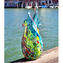 Vaso Papillon - Azul Claro - Vidro Murano Original OMG