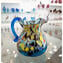 Pitcher Light Blu Glass Mix Colors Glass