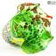 Vento - Verde - Vetro di Murano Originale OMG