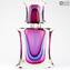 Bottle Violet - Sommerso - Original Murano Glass OMG