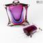 Garrafa Violeta - Sommerso - Original Murano Glass OMG