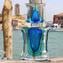 Garrafa Cyclamen - Sommerso - Original Murano Glass OMG