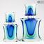 Botella Cyclamen - Sommerso - Cristal de Murano original OMG