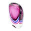 花瓶帆布紫色-Sommerso-原裝Murano玻璃OMG