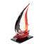 Voilier - Sculpture en verre - Verre de Murano original OMG