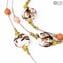 Collar Flaminia - Rosa - Cristal de Murano Original OMG