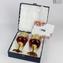 Lot de 2 Verres Trefuochi Rouge - You & Me - Verre de Murano Original