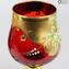 Juego de 2 vasos Trefuochi Rojo - You & Me - Cristal de Murano original