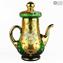 Набор чайных чашек Trefuochi - зеленый - Original Murano Glass OMG