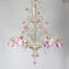 Kronleuchter Pink Iris Rosetto - Luxuskollektion