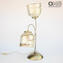 مصباح طاولة - كوميت - زجاج مورانو الأصلي OMG