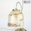 مصباح طاولة - كوميت - زجاج مورانو الأصلي OMG