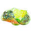 貝爾碗焦點-綠色-Murano原始玻璃OMG
