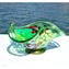 Bell Bowl Herzstück - Grün - Original Murano Glass OMG