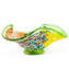 Centre de Table Bell Bowl - Vert - Verre de Murano Original OMG