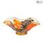 Bell Bowl Herzstück - Arancione - Original Murano Glas OMG