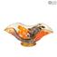 Centre de Table Bell Bowl - Arancione - Verre de Murano Original OMG