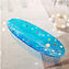 Millefiori盤子淺藍色-空口袋-穆拉諾玻璃