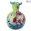 Lily Vase - hellblau - Original Murano Glass OMG