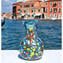 Lily Vase-라이트 블루-Original Murano Glass OMG