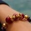 Armband Cecilia - mit Gold - Original Murano Glas