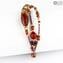 Bracelet Ama - with Gold - Original Murano Glass