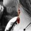 Boucles d'oreilles Aurelia Long - Rouge - Verre de Murano Original OMG