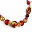 Halskette Aurelia - mit Gold - Original Murano Glass OMG