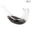 Dekanter Valpolicella - Geblasenes Glas - mit eleganter Gravur