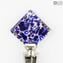 Bottle Stopper Blue - Original Murano Glass OMG® + Gift Box