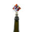 Tappo per bottiglia con Millefiori miste in vetro di Murano originale OMG® + Scatola