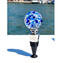 Bottle Stopper Silver Blue - Original Murano Glass OMG® + Gift Box