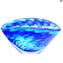 Bowl Iceland - Sommerso - Original Murano Glass OMG